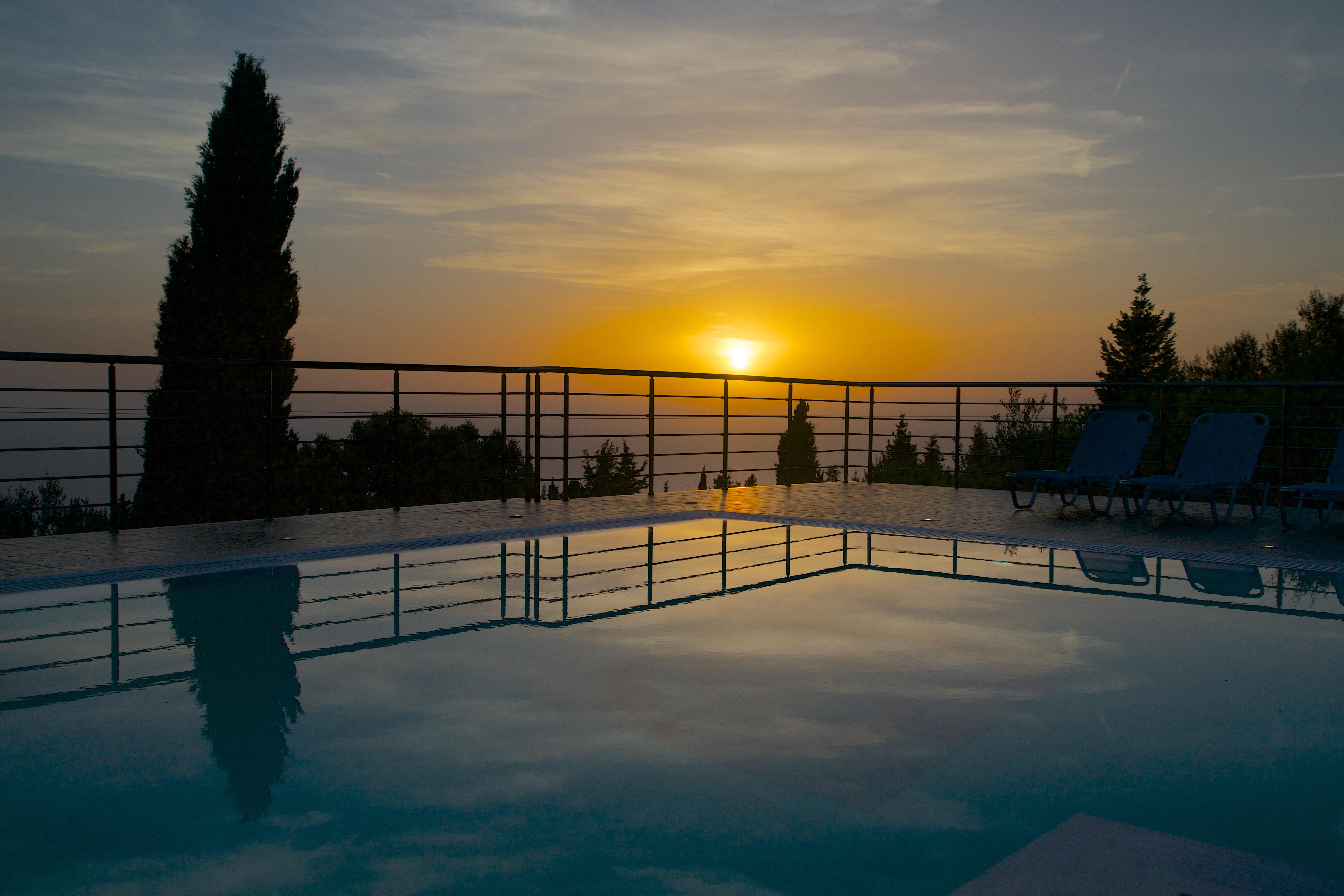 Mesovounia  Studios Vrionis Panoramic Sunset מראה חיצוני תמונה