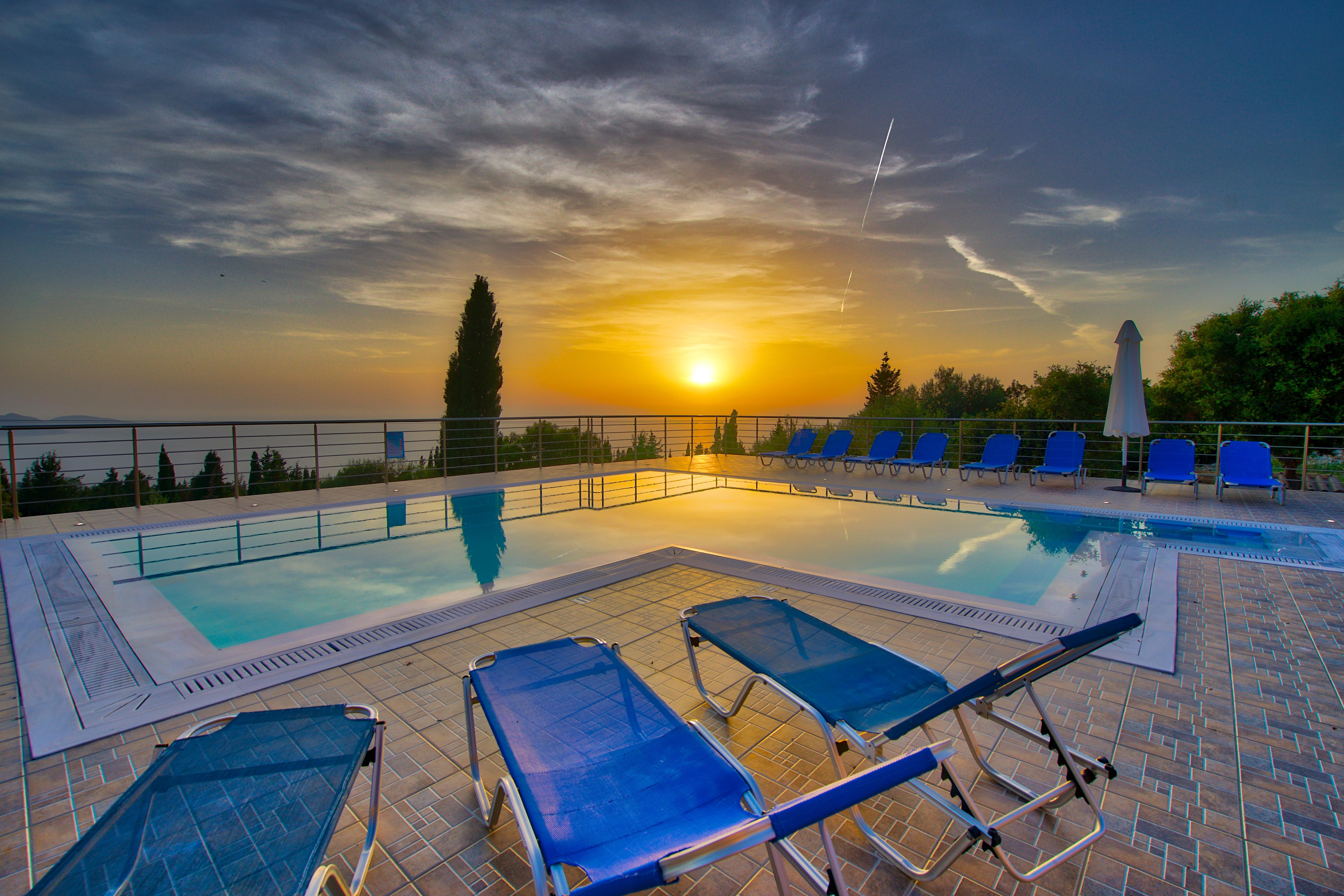 Mesovounia  Studios Vrionis Panoramic Sunset מראה חיצוני תמונה